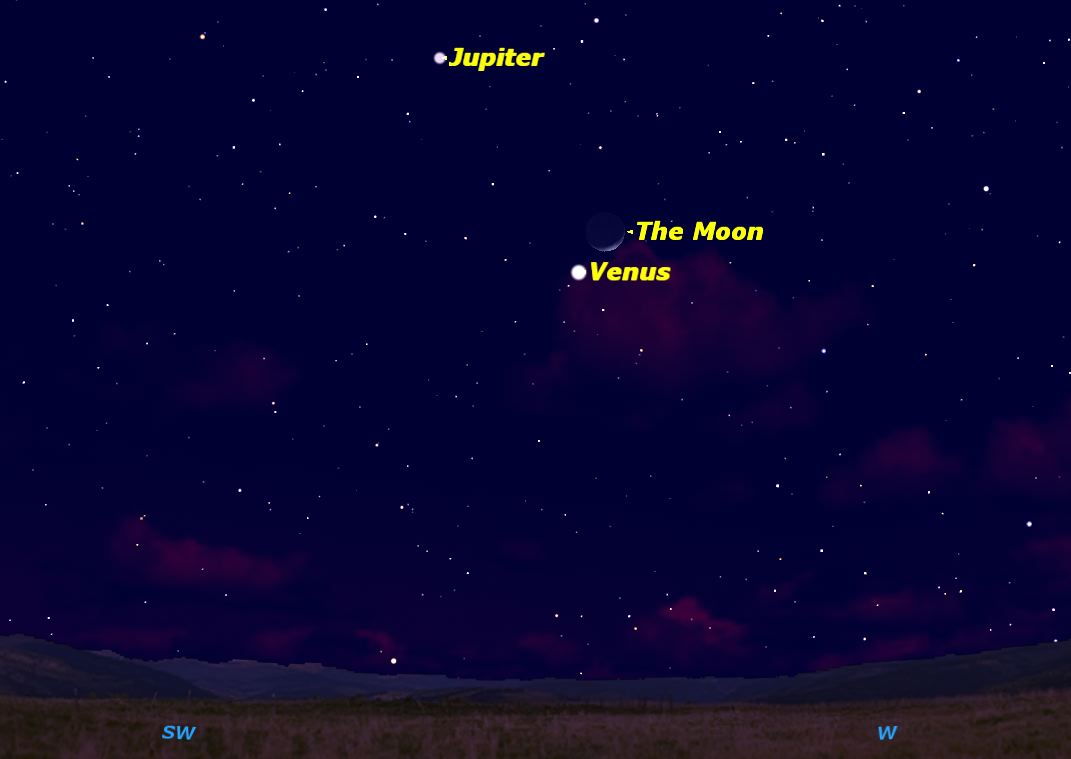 Jupiter, Venus & Moon Line Up This Weekend: How to Watch Online